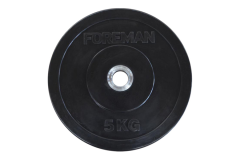 Олимпийский бампированный диск FOREMAN FM/BM 2,5 кг, черный