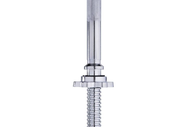 Гриф для штанги Core Star Fit прямой, d25 мм, 120 см, металл, с металлическими замками, хром BB-103 фото 2