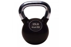 Гиря Profi-fit обрезиненная с хромированной ручкой 18кг