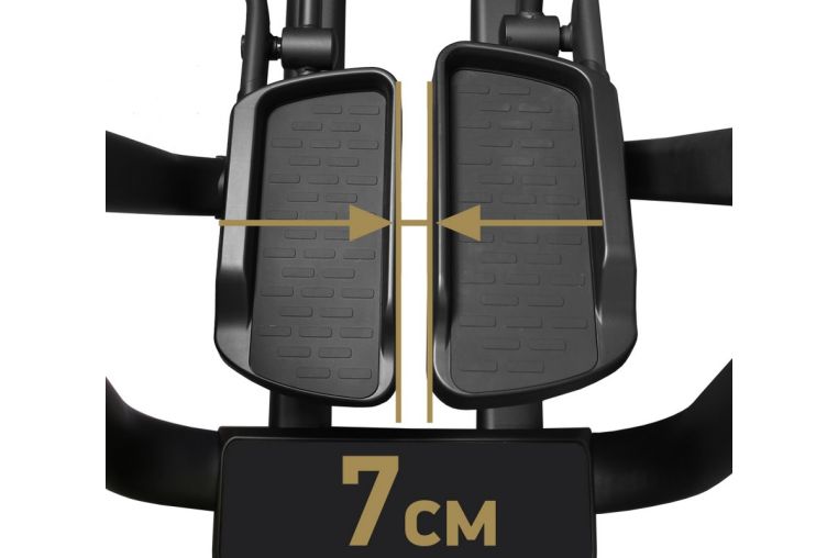 Эллиптический эргометр с генератором коммерческий Bronze Gym XE1200M PRO фото 15