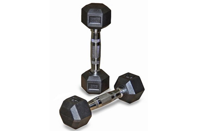 Гантель шестигранная обрезиненная Harper Gym NT162 фото 13