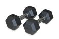 Гантель шестигранная обрезиненная Harper Gym NT162 фото 2