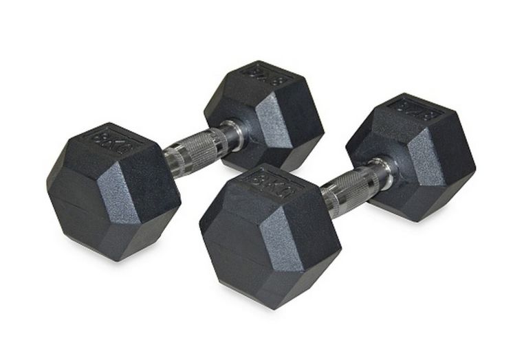 Гантель шестигранная обрезиненная Harper Gym NT162 фото 6