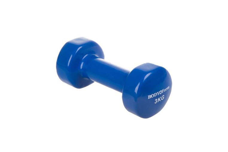 Гантель виниловая 3 кг Body Form BF-DV01 (1шт) 