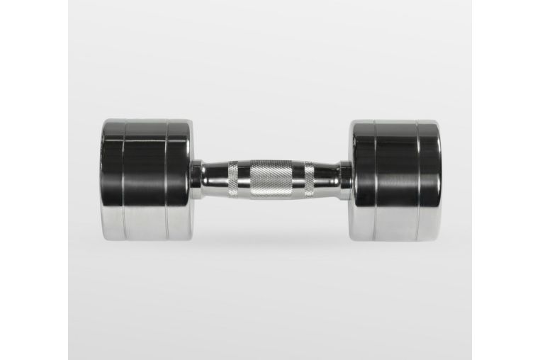 Гантель хромированная 10 кг Bronze Gym BG-PA-DB-C10 фото 4