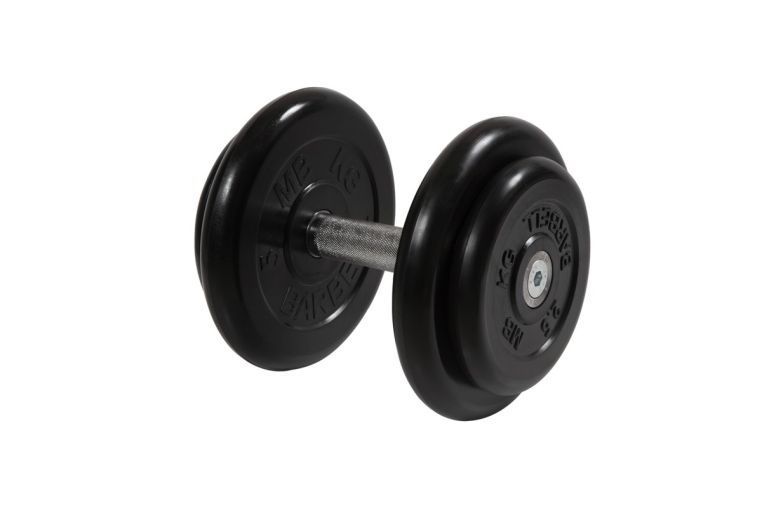 Гантель Профи с вращающающейся ручкой, 16 кг MB Barbell MB-FdbM-B16 