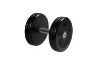 Гантель классик с вращающейся ручкой хром 17 кг MB Barbell MB-FdbEM-B17