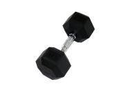 Гантель Perform Better Rubber Encased Hex Dumbbells 25 кг PB\0543-25\BK-00-00