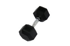 Гантель Perform Better Rubber Encased Hex Dumbbells 25 кг PB\0543-25\BK-00-00