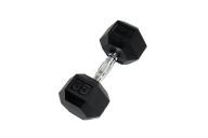 Гантель Perform Better Rubber Encased Hex Dumbbells 35 кг PB\0543-35\BK-00-00