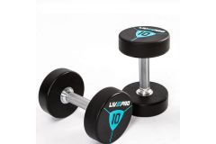 Гантели в уретане 14 кг Live Pro Premium Urethane Dumbbells LP8000-14