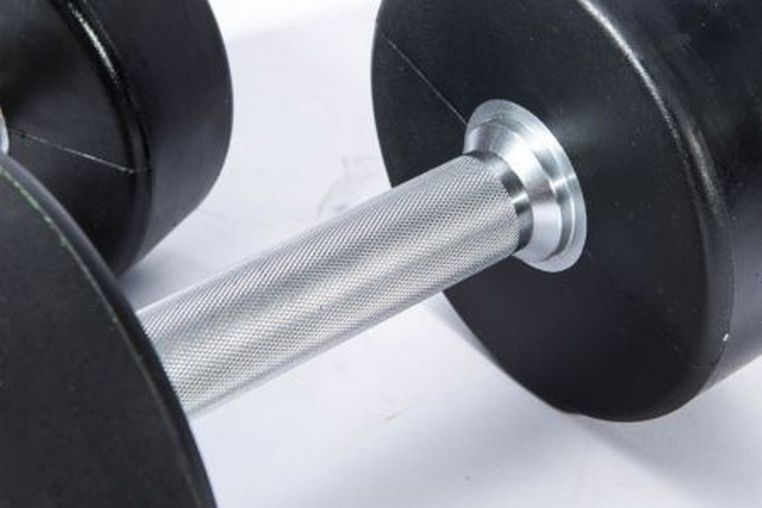 Гантели в уретане 14 кг Live Pro Premium Urethane Dumbbells LP8000-14 фото 4