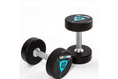 Гантели в уретане 24 кг Live Pro Premium Urethane Dumbbells LP8000-24