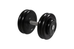 Гантель неразборная, с невращ. хром. ручкой, 23,5 кг MB Barbell MB-FdbM-BN23,5