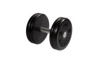 Гантель классик с вращающейся ручкой хром 20 кг MB Barbell MB-FdbEM-B20