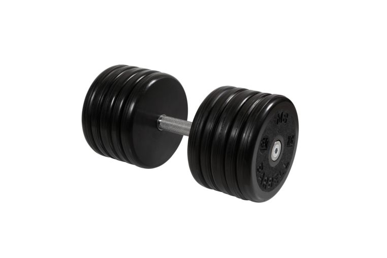 Гантель классик MB Barbell с вращающейся ручкой 54 кг MB-FdbEM-B54 