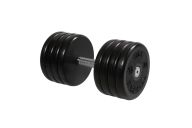 Гантель классик MB Barbell с вращающейся ручкой 46 кг MB-FdbEM-B46