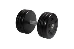 Гантель неразборная, классик, с невращ. хром. ручкой, 32 кг MB Barbell MB-FdbEM-BN32