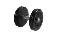 Гантель неразборная, классик, с невращ. хром. ручкой, 16 кг MB Barbell MB-FdbEM-BN16