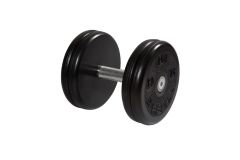 Гантель неразборная, классик, с невращ. хром. ручкой, 19 кг MB Barbell MB-FdbEM-BN19