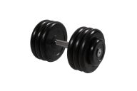 Гантель неразборная, с невращ. хром. ручкой, 33,5 кг MB Barbell MB-FdbM-BN33,5