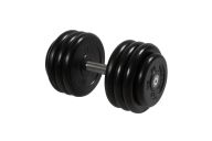 Гантель неразборная, с невращ. хром. ручкой, 36 кг MB Barbell MB-FdbM-BN36