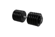 Гантель неразборная, с невращ. хром. ручкой, 63,5 кг MB Barbell MB-FdbM-BN63,5