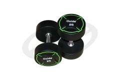 Гантель круглая Oxide Fitness ODB01 полиуретановая 30кг