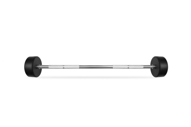 Штанга обрезиненная прямая 25 кг Bronze Gym BG-PA-BB-S25 
