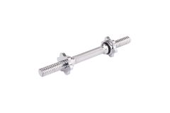 Гриф гантельный Star Fit Core 40 см, d25мм, металлический, хромированный BB-107