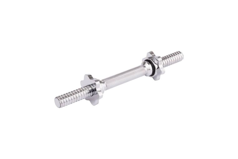 Гриф гантельный Star Fit Core 40 см, d25мм, металлический, хромированный BB-107 