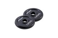 Диск чугунный 1,25 кг Star Fit d26 мм BB-204 черный, 2 шт