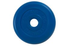 Диск обрезиненный d31мм MB Barbell MB-PltC31-2,5 2,5 кг синий