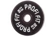 Диск для штанги Profi-Fit каучуковый, черный, d-51 2кг фото 1