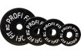 Диск для штанги Profi-Fit каучуковый, черный, d-51 2,5кг фото 1