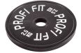 Диск для штанги Profi-Fit каучуковый, черный, d-51 2,5кг фото 4