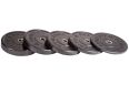 Диск для штанги Profi-Fit каучуковый, черный, d-51 5кг фото 2