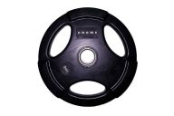 Диск олимпийский обрезиненный D 51 15 кг Grome Fitness WP074 черный