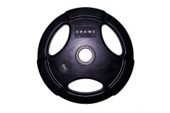 Диск олимпийский обрезиненный D 51 15 кг Grome Fitness WP074 черный