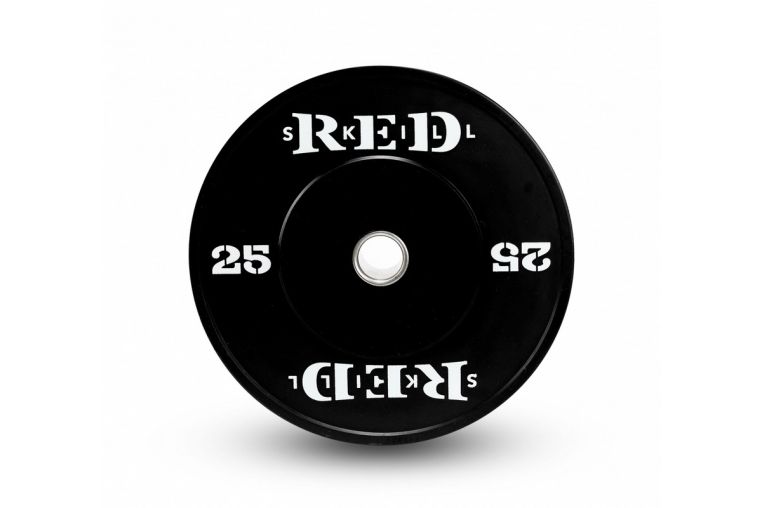 Диск бамперный RED Skill 25 кг 