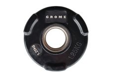 Диск олимпийский обрезиненный D 51 1,25 кг Grome Fitness WP074 черный