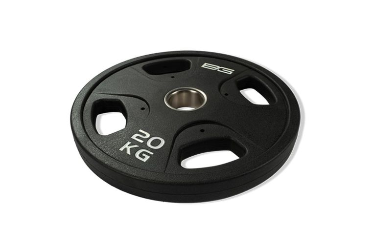 Диск олимпийский обрезиненный 20 кг Bronze Gym BG-PA-PL-P200 черный 