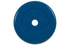 Диск обрезиненный d51мм MB Barbell MB-PltC51-20 20кг синий