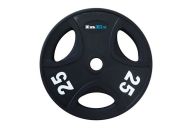 Диск обрезиненный Inex GMAX с 3 отверстиями, 25 кг GRP-N-25KG