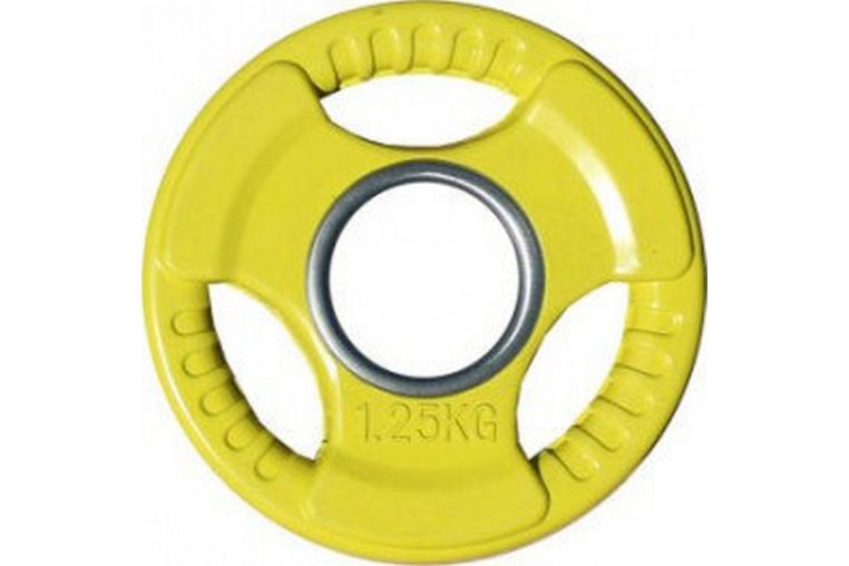 Диск обрезиненный ZSO цветной 3 Handle D-51 1,25кг 