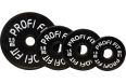 Диск для штанги Profi-Fit каучуковый, черный, d-51 1,5кг фото 1