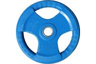 Диск обрезиненный ZSO цветной 3 Handle D-51 20кг