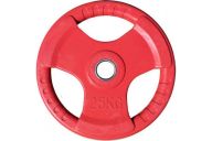 Диск обрезиненный ZSO цветной 3 Handle D-51 25кг
