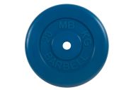 Диск обрезиненный d26мм MB Barbell MB-PltC26-20 20 кг синий