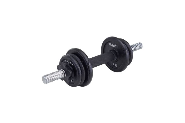 Гантель разборная чугунная 5 кг Star Fit DB-715 в коробке 